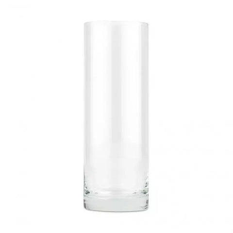 Personalized Glass Cylinder Vase - Custom Text