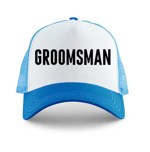 Wedding Party Snapback Trucker Hats - Groomsman