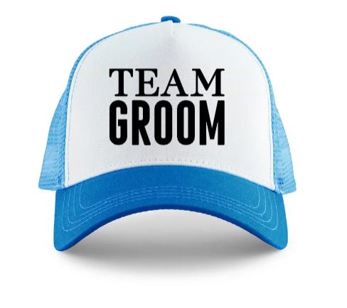 Wedding Party Snapback Trucker Hats - Team Groom