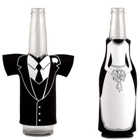 Neoprene Foam Drink Holder - Bride Or Groom