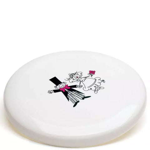 Bride & Groom Frisbee