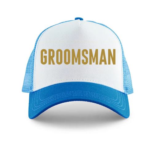 Wedding Party Snapback Trucker Hats - Groomsman