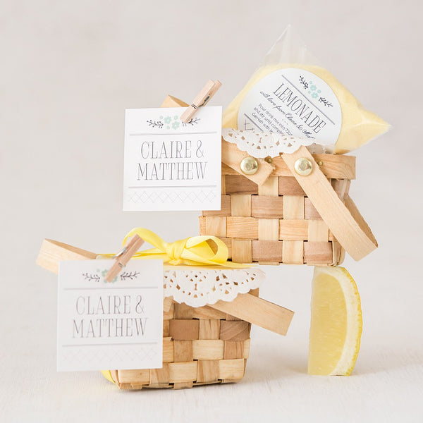 Mini Wooden Clips - Natural - Pack of 24