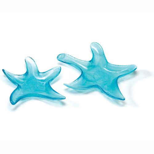 Starfish Glass Candle Holders / Dishes - Large