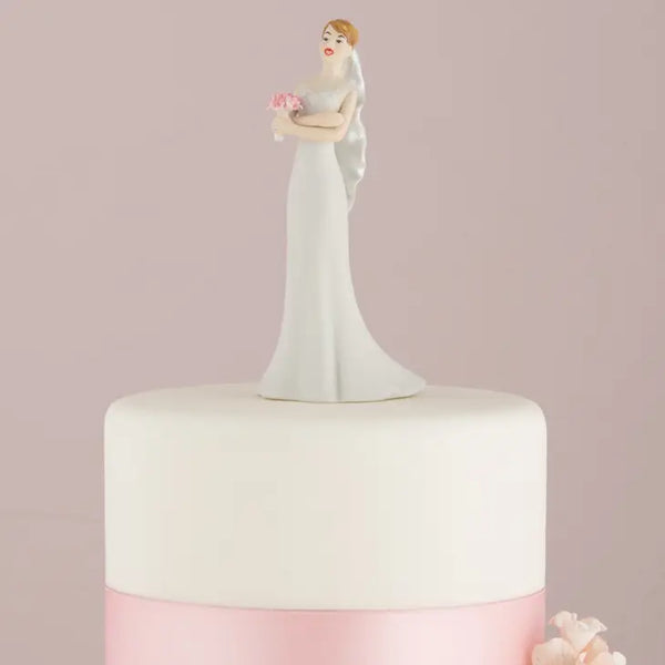 Bride Losing Patience Cake Topper