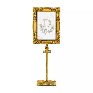 Rectangular Baroque Standing Frame - Gold