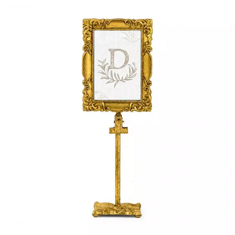 Rectangular Baroque Standing Frame - Gold