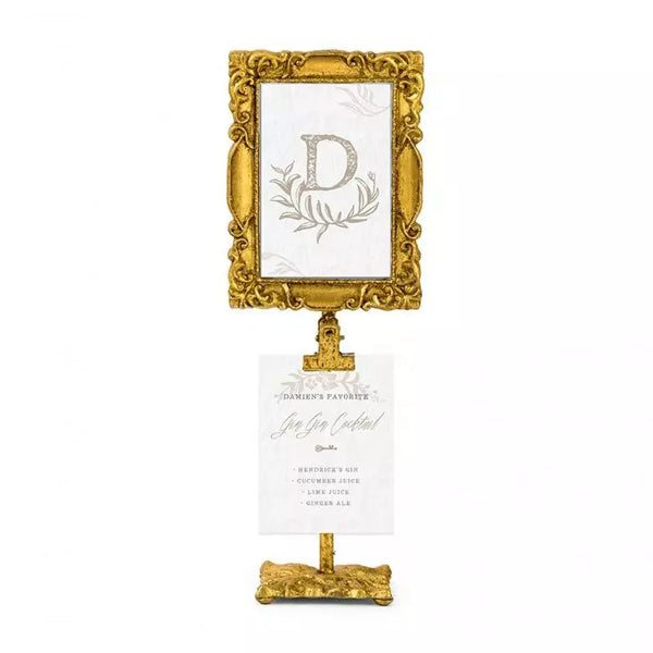 Rectangular Baroque Standing Frame - Gold