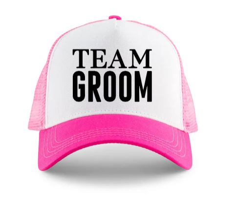 Wedding Party Snapback Trucker Hats - Team Groom