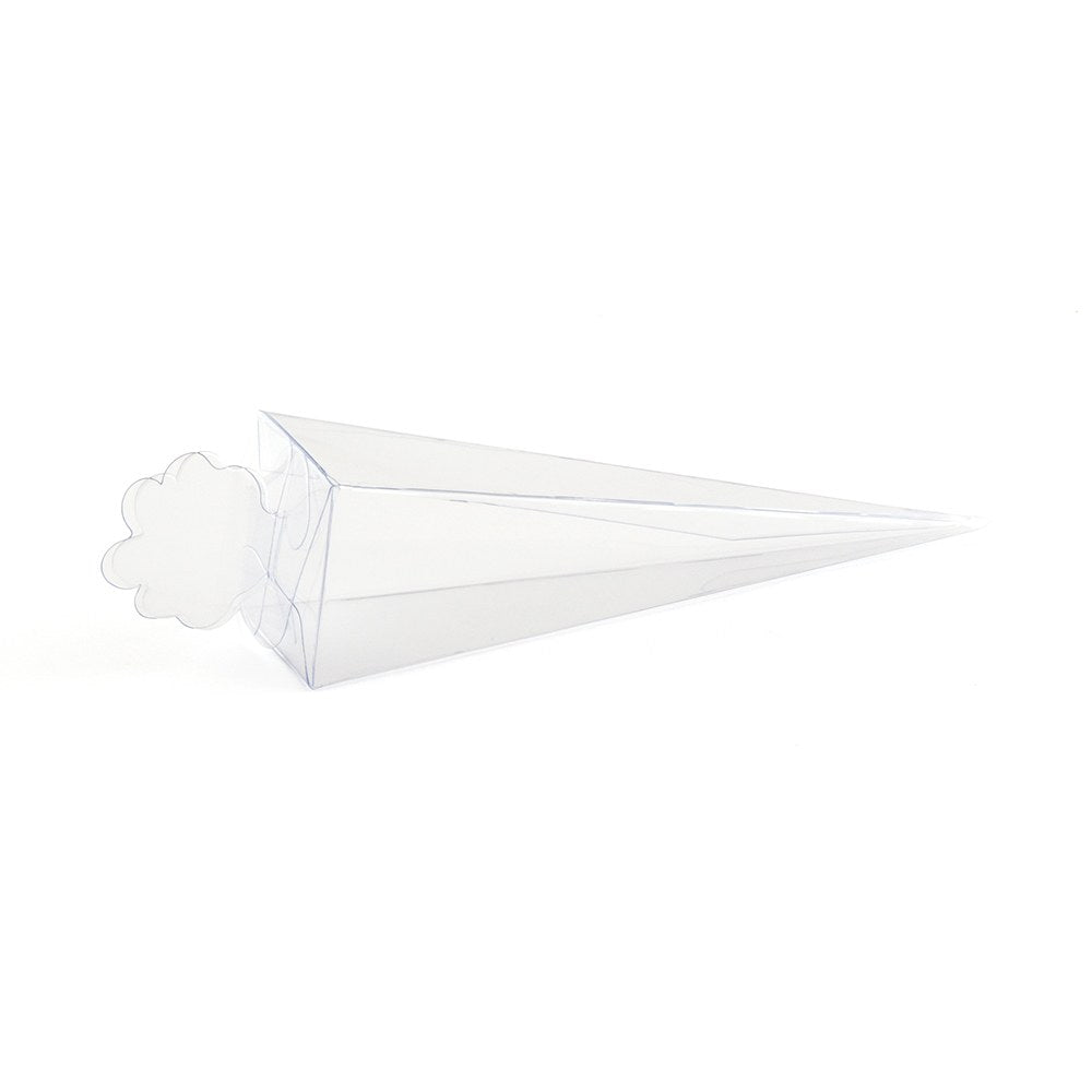 Transparent Clear Favor Boxes - Set of 10