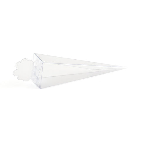 Transparent Clear Favor Boxes - Set of 10