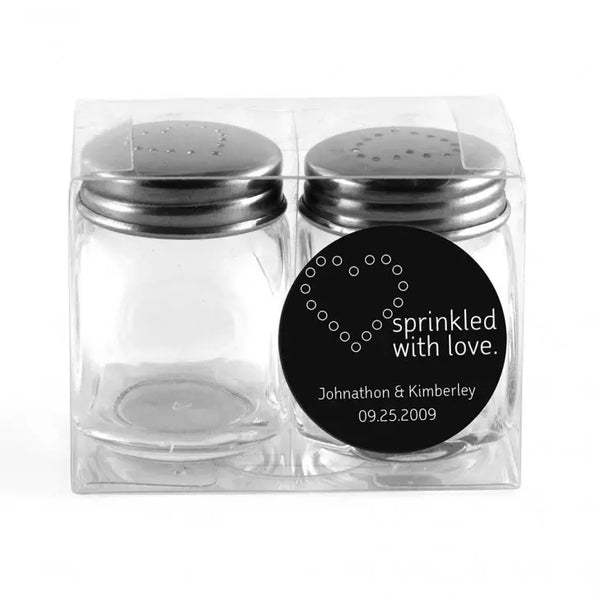 Mini Candy Jar Salt And Pepper Shaker Favor