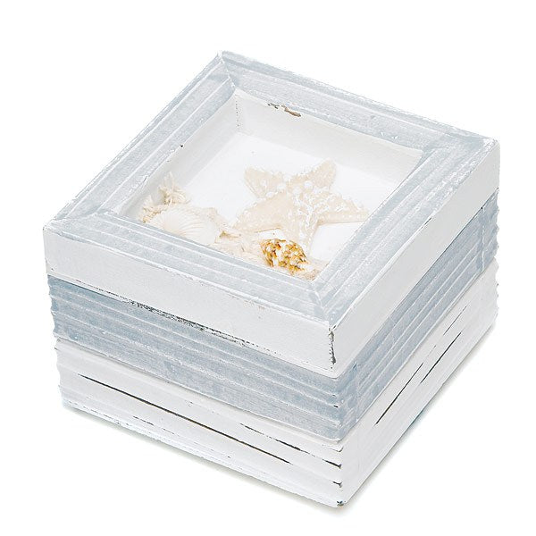 Beach Theme Wooden Trinket Boxes - Set of 12