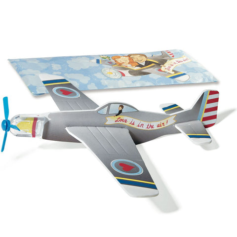 Mini Airplane Glider Favors "Love Is In The Air" (12)