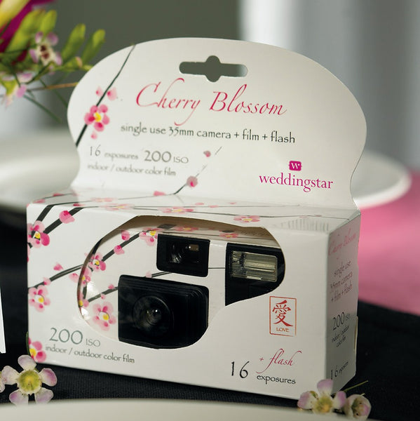 Disposable Camera With Flash – Cherry Blossom