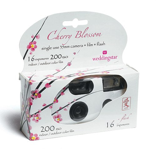 Disposable Camera With Flash – Cherry Blossom