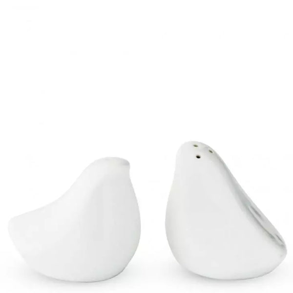 White Love Bird Salt And Pepper Shaker Wedding Favors