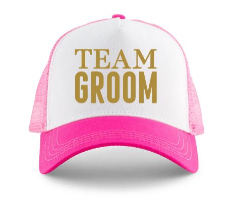 Wedding Party Snapback Trucker Hats - Team Groom