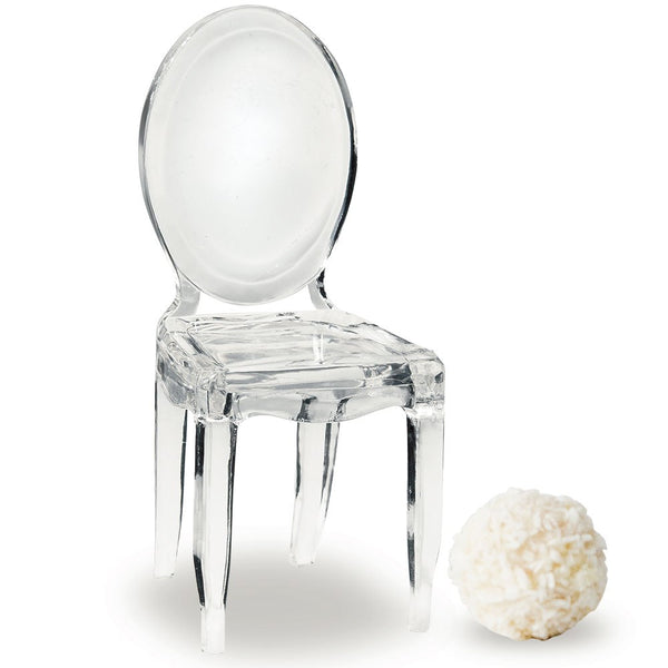 Miniature Clear Acrylic Phantom Chairs(8)