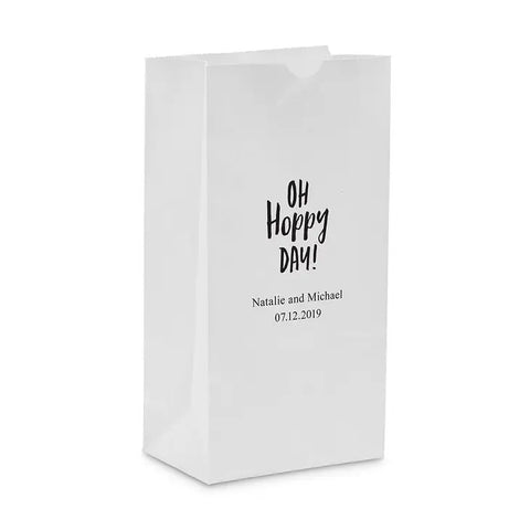 Oh Hoppy Day Block Bottom Gusset Paper Goodie Bags