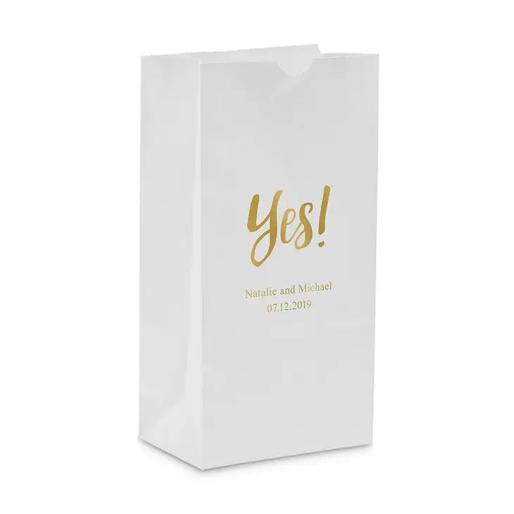 Yes! Block Bottom Gusset Paper Goodie Bags