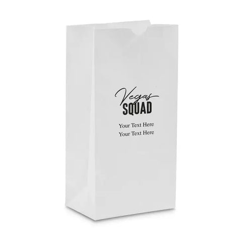 Vegas Squad Block Bottom Gusset Paper Goodie Bags