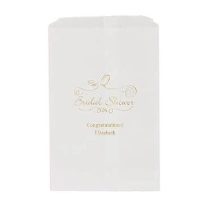 Bridal Shower Flat Paper Goodie Bag