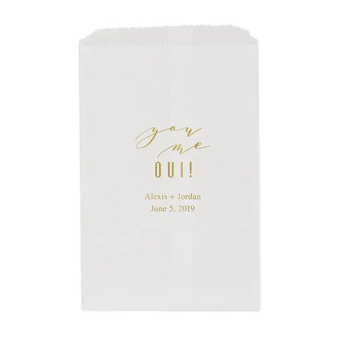 You Me Oui! Flat Paper Goodie Bag