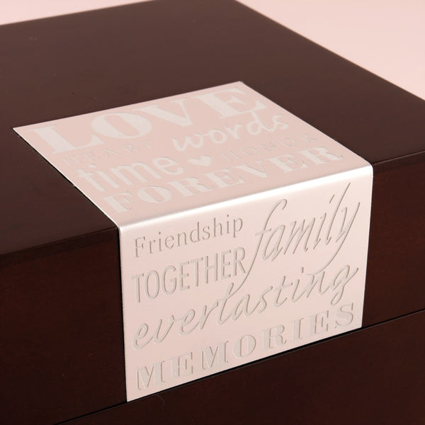 Wooden Memory Note Box