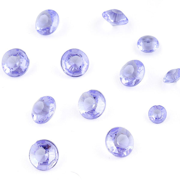 Acrylic Diamond Shaped Confetti - Lilac