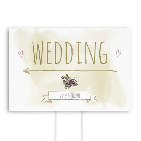 Natural Charm Directional Sign