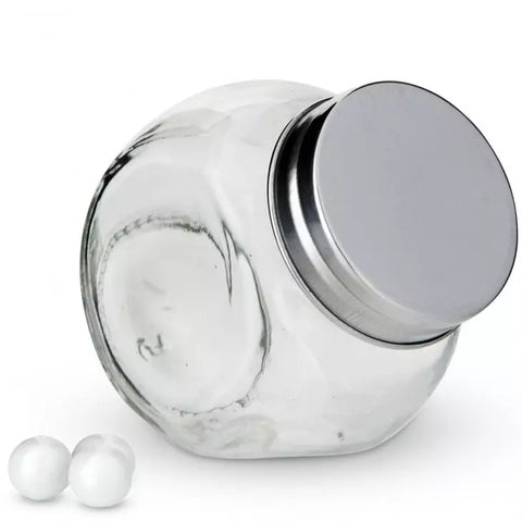 Small Glass Candy Jar With Lid Wedding Favor (12)