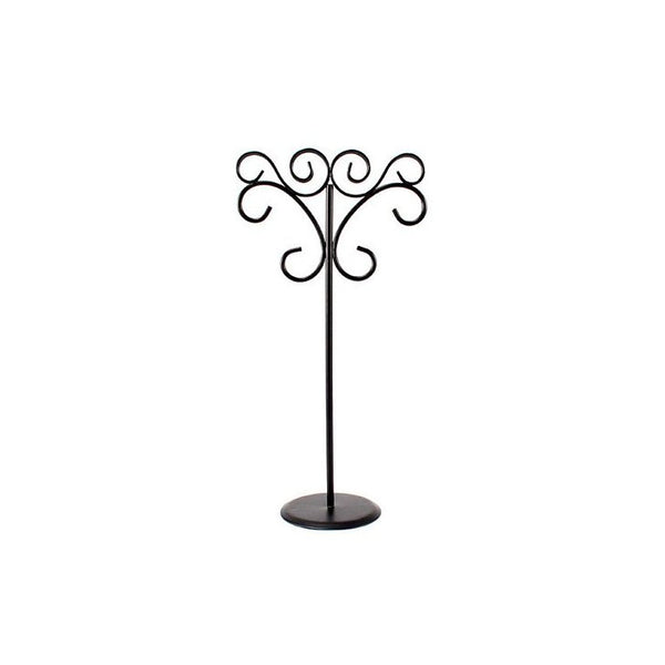 Ornamental Wire Stationery Holders Tall - Black (6)