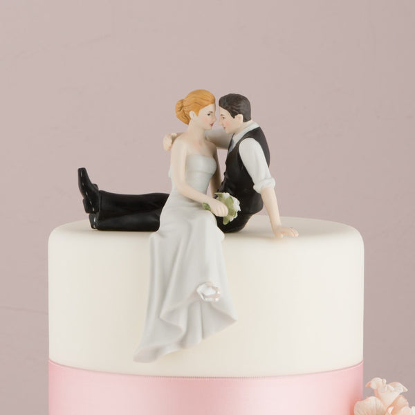 Bride And Groom Couple Figurine - "The Look Of Love"