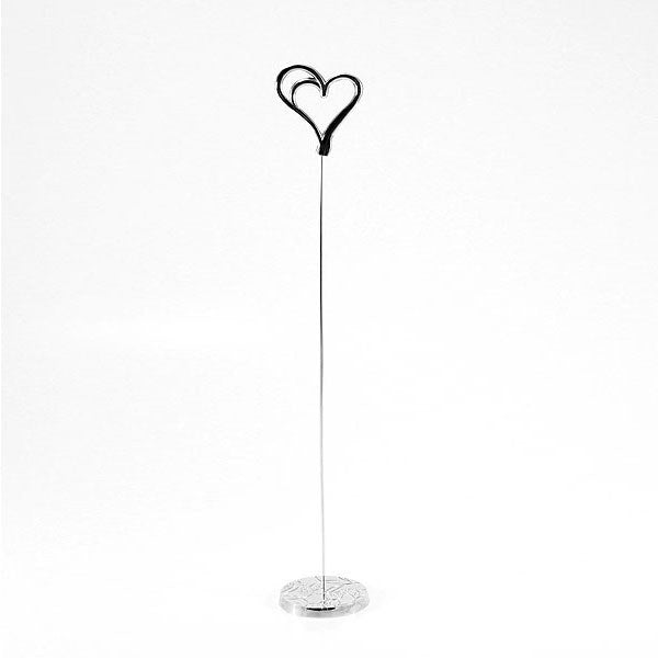 Double Heart Table Number Holder (6)