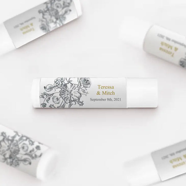 Personalized Lip Balm - Antique Chic - Pack of 12