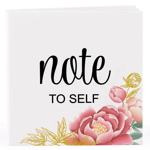 Small Blank Paper Notepad Book Favors with Personalized Dust Jackets - Floral Garden Party - Pack of 12