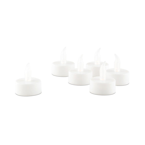 Flameless Battery Operated Tealights (6)