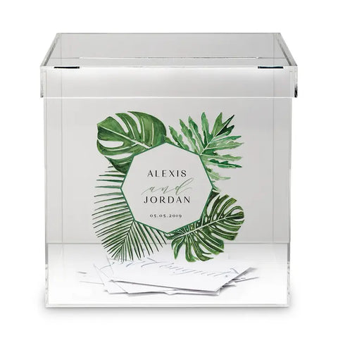 Phantom Wishing Well Acrylic Box - Greenery Printing