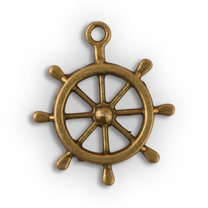 Boat Wheel Charm (12)