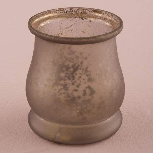 Bell Shaped Glass Tealight Holder