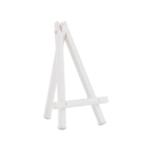 White Wood Wedding Tabletop Display Easel - Medium - Set of 4