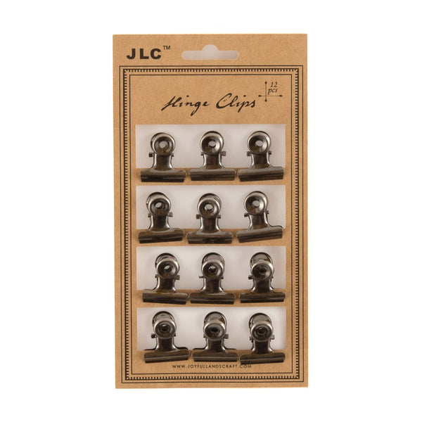 Miniature Hinged Clips (12)