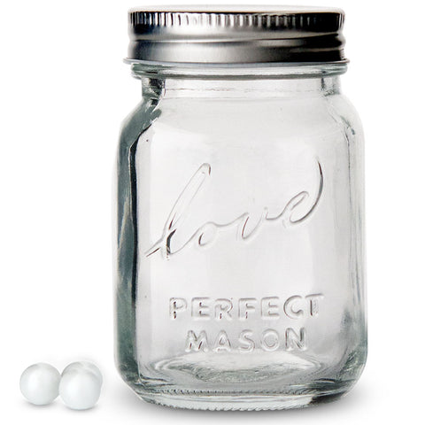 Mini Mason Jar With Lid - Set of 6