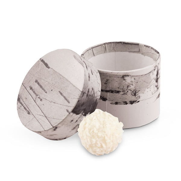 Birch Circular Favor Box - Set of 6