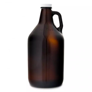 Amber Glass Beer Growler Bar Accessory