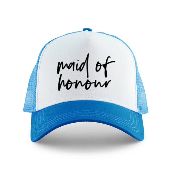 Wedding Party Snapback Trucker Hats - Maid Of Honour