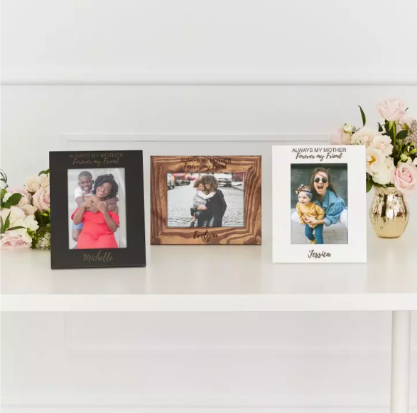 Personalized Wooden 5” x 7” Picture Frame - Always My Mother