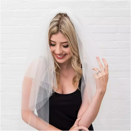 Bachelorette Party Bridal Veil - Bride