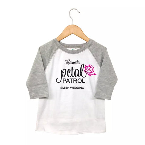 Personalized Kid's T-Shirt - Petal Patrol